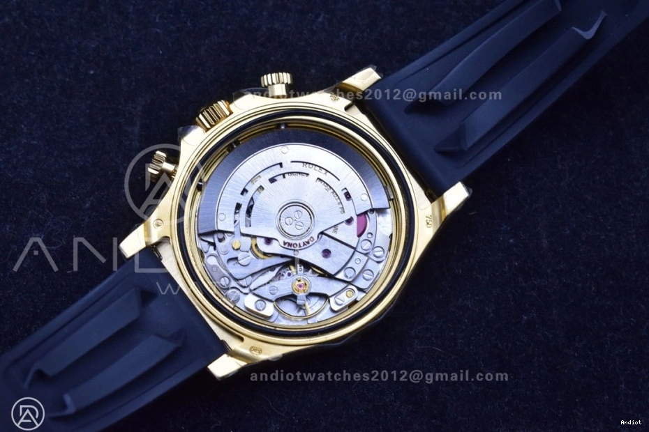 Snug 116518 Edition on Best Daytona ZF Oyster-flex LN (Gain YG Dial Strap Weight) SH4130 Black 770 1:1 0727